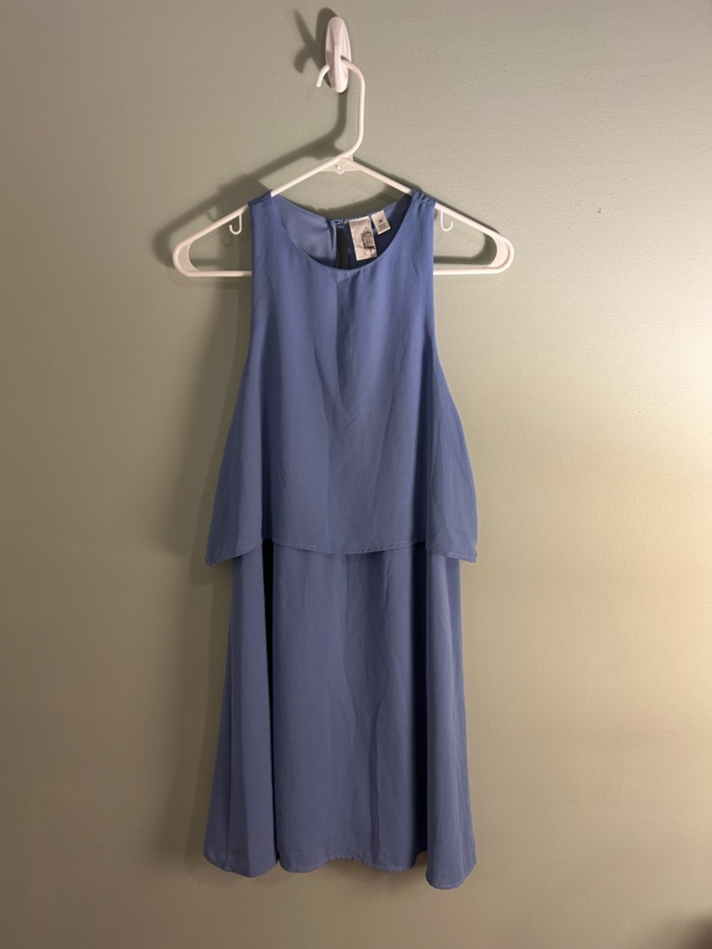 Francesca's Collections Periwinkle Sleeveless Shift Dress